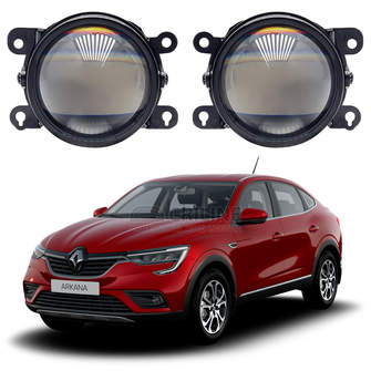 Светодиодные противотуманные фары Renault Arkana I [2019-н.в.] Sraight Premium F4