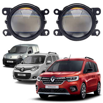 Светодиодные противотуманные фары Renault Kangoo II/III [2008-н.в.] Sraight Premium F4