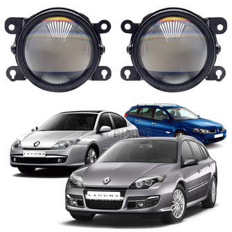 Светодиодные противотуманные фары Renault Laguna II/III [2005-2015] Sraight Premium F4