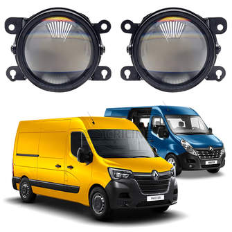 Светодиодные противотуманные фары Renault Master III рестайл [2020-н.в.] Sraight Premium F4