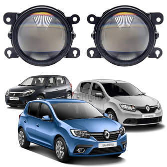 Светодиодные противотуманные фары Renault Sandero I/II [2009-н.в.] Sraight Premium F4