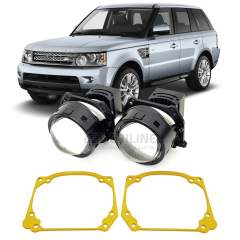 Линзы для фар Land Rover Range Rover Sport I рестайл (L320) дорестайл [2009-2013] для замены на светодиодные Би-ЛЕД модули