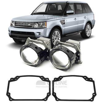 Линзы для фар Land Rover Range Rover Sport I рестайл (L320) дорестайл [2009-2013] для замены на светодиодные Би-ЛЕД модули