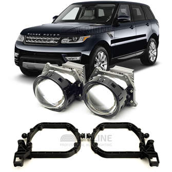 Линзы для фар Land Rover Range Rover Sport II (L494) дорестайл [2013-2017] для замены на светодиодные Би-ЛЕД модули