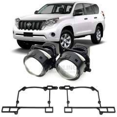 Линзы для фар Toyota Land Cruiser Prado IV (J150) рестайл [2013-2017] для замены на светодиодные Би-ЛЕД модули