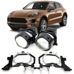 Линзы для фар Porsche Macan I (95B) дорестайл [2013-2019] AFS для замены на светодиодные Би-ЛЕД модули