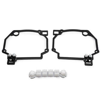 Переходные рамки Toyota Land Cruiser XI (J200) 2-й рестайл [2015-2021] Hi-Beam галоген под линзы Hella 3r/5r, Би-Лед