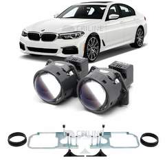Линзы для фар BMW 5 Series VII (G30) дорестайл [2016-2020] (секция дальнего света) для замены на светодиодные Би-ЛЕД модули