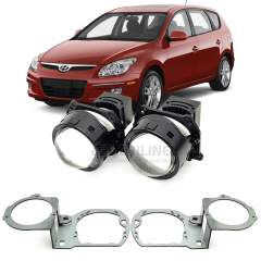 Линзы для фар Hyundai i30 I (FD) [2007-2012] галоген для замены на светодиодные Би-ЛЕД модули