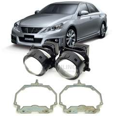 Линзы для фар Toyota Mark X II (GRX130) [2009-2019] AFS для замены на светодиодные Би-ЛЕД модули