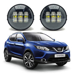 Светодиодные противотуманные фары 60 Ватт Nissan Qashqai II (J11) [2013-2019] 3 линзы