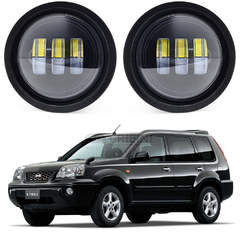 Светодиодные противотуманные фары Nissan X-Trail I (T30) дорестайл [2001-2003] 3 линзы