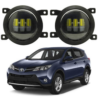 Светодиодные противотуманные фары Toyota RAV4 IV (XA40) дорестайл [2012-2015] 3 линзы