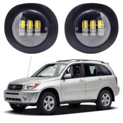 Светодиодные противотуманные фары Toyota RAV4 II (CA20) рестайл [2003-2005] 3 линзы