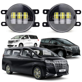 Светодиодные противотуманные фары Toyota Alphard II/III (H20/H30) [2011-2023] 3 линзы