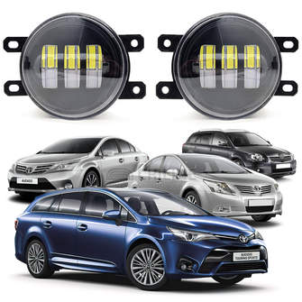 Светодиодные противотуманные фары Toyota Avensis II/III (T250/T270) [2006-2018] 3 линзы