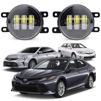 Светодиодные противотуманные фары Toyota Camry VII/VII/IX (XV40/XV50/XV70) [2006-2023] 3 линзы