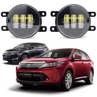 Светодиодные противотуманные фары Toyota Harrier III (XU60) [2013-2020] 3 линзы