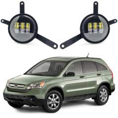 Светодиодные противотуманные фары Honda CR-V III дорестайл [2006-2009] 3 линзы