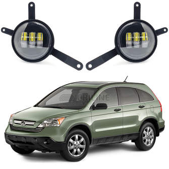 Светодиодные противотуманные фары Honda CR-V III дорестайл [2006-2009] 3 линзы