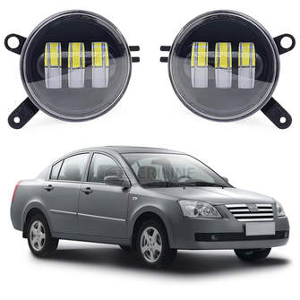 Светодиодные противотуманные фары Chery Fora [2006-2011] 3 линзы