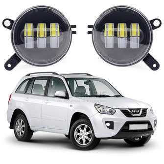 Светодиодные противотуманные фары Chery Tiggo [2011-2016] 3 линзы