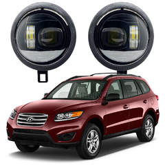 Светодиодные противотуманные фары Hyundai Santa Fe II [CM] рестайл [2010-2012] Tandem SE