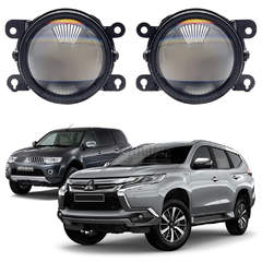Светодиодные противотуманные фары Mitsubishi Pajero Sport II/III [2008-2021] Sraight Premium F4