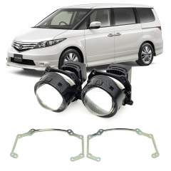 Линзы для фар Honda Elysion I (RR) [2004-2013] для замены на светодиодные Би-ЛЕД модули