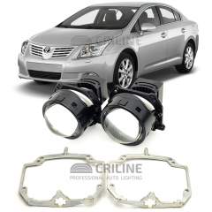 Линзы для фар Toyota Avensis III (T270) дорестайл [2008-2011] AFS для замены на светодиодные Би-ЛЕД модули