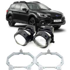 Линзы для фар Subaru Outback V (BS/B15) рестайл [2017-2021] LED AFS для замены на светодиодные Би-ЛЕД модули