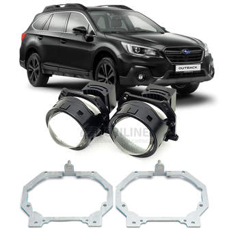 Линзы для фар Subaru Outback V (BS/B15) рестайл [2017-2021] LED AFS для замены на светодиодные Би-ЛЕД модули