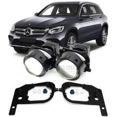 Линзы для фар Mercedes-Benz GLC I (X253) дорестайл [2014-2019] для замены на светодиодные Би-ЛЕД модули