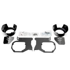 Переходные рамки Geely Monjaro I (KX11) [2021-н.в.] LowBeam под линзы Hella 3r/5r, Би-Лед