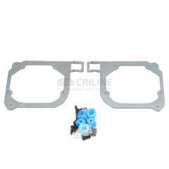Переходные рамки Geely Belgee X50 I (SX11) [2023-н.в.] LED под линзы Hella 3r/5r, Би-Лед