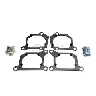 Переходные рамки Geely Preface I рестайл (FS11) [2022-н.в.] (обе секции) под линзы Hella 3r/5r, Би-Лед
