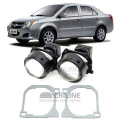 Линзы для фар Geely MK I [2008-2015] для замены на светодиодные Би-ЛЕД модули