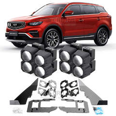 Линзы для фар Geely Atlas Pro I (NL-3) [2019-н.в.] матричная оптика для замены на светодиодные Би-ЛЕД модули