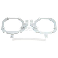 Переходные рамки Toyota Land Cruiser Prado IV (J150) 2й рестайл [2017-2022] LED под линзы Hella 3r/5r, Би-Лед