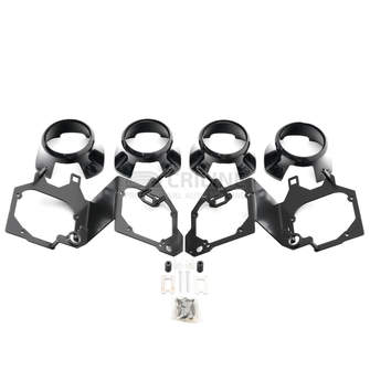 Переходные рамки Toyota Tundra III (XK70) дорестайл [2021-н.в.] LED рефлектор под линзы Hella 3r/5r, Би-Лед