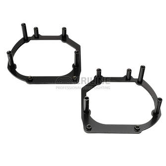 Переходные рамки BMW X3 III (G01) рестайл [2021-н.в.] внешняя под линзы Hella 3r/5r, Би-Лед