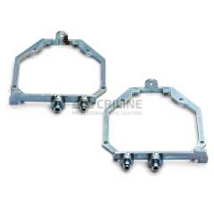 Переходные рамки Mercedes-Benz S-Class V (W221) дорестайл [2005-2009] LowBeam под линзы Hella 3r/5r, Би-Лед