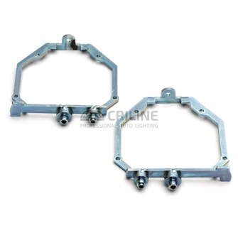 Переходные рамки Mercedes-Benz S-Class V (W221) дорестайл [2005-2009] LowBeam под линзы Hella 3r/5r, Би-Лед