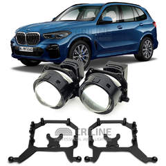 Линзы для фар BMW X5 IV (G05) дорестайл [2018-н.в.] LowBeam для замены на светодиодные Би-ЛЕД модули