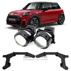 Линзы для фар MINI Hatch III (F55/F56) 1-й/2-й рестайл [2018-н.в.] для замены на светодиодные Би-ЛЕД модули