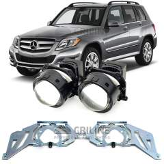 Линзы для фар Mercedes-Benz GLK-Class I (X204) рестайл [2012-2015] AFS для замены на светодиодные Би-ЛЕД модули
