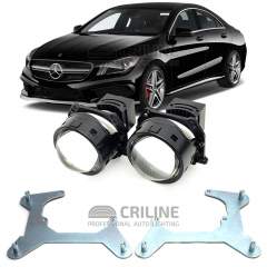 Линзы для фар Mercedes-Benz CLA-Class I (C117/X117) дорестайл [2013-2016] для замены на светодиодные Би-ЛЕД модули