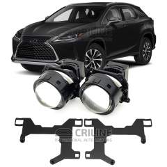 Линзы для фар Lexus RX350 IV (AL20) рестайл [2019-2022] 1 линза для замены на светодиодные Би-ЛЕД модули