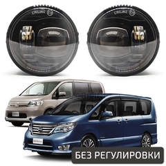 Светодиодные противотуманные фары Nissan Serena III/IV (C25/C26) [2005-2016] Tandem Premium