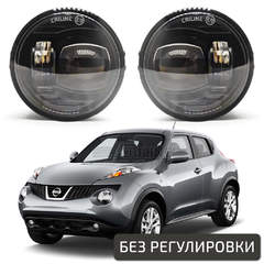 Светодиодные противотуманные фары Nissan Juke I (YF15) дорестайл [2010-2014] Tandem Premium